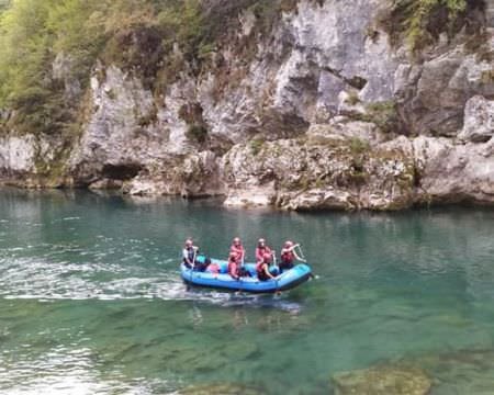 Rafting in Tara river 