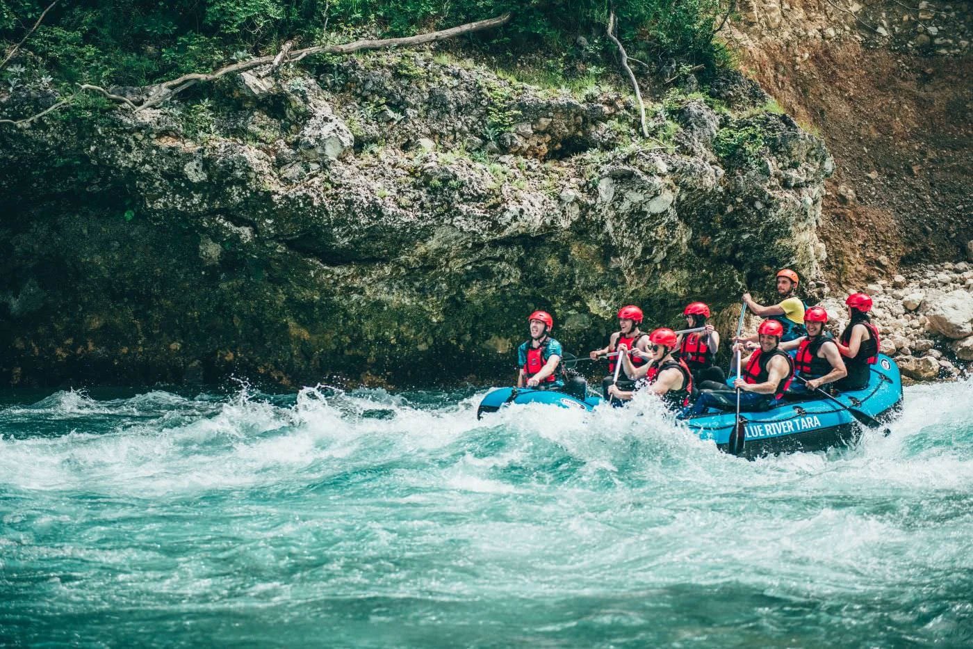 Thrilling Adventures - Rafting in Montenegro