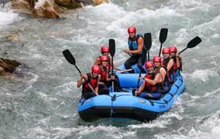 The best time to go rafting